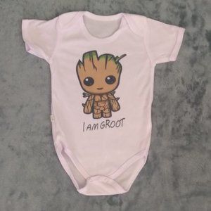 I am Groot bodysuit for babies